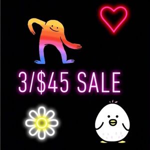 3/$45 SALE